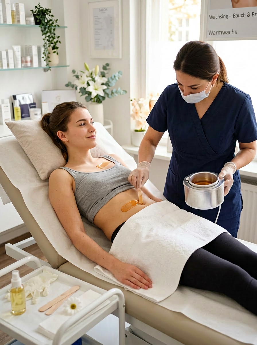 Waxing – Bauch/Brust